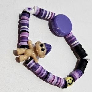 Good luck, Treasure troll beaded bracelet